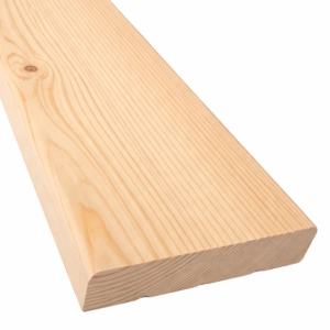 Deska tarasowa modrzewiowa 280x14,5x3 cm gładka Taras Podłoga Ogród